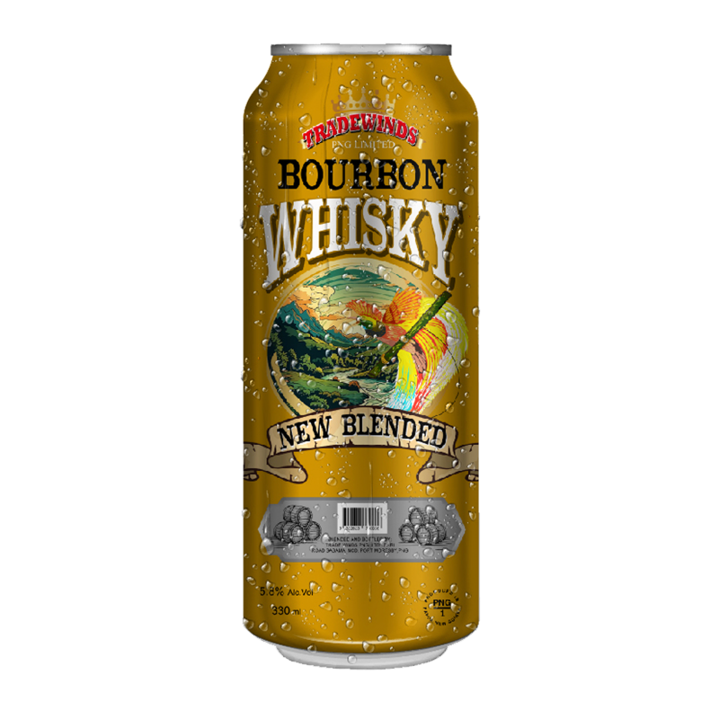 TW BOURBON WHISKY CAN 5.8% 330ML