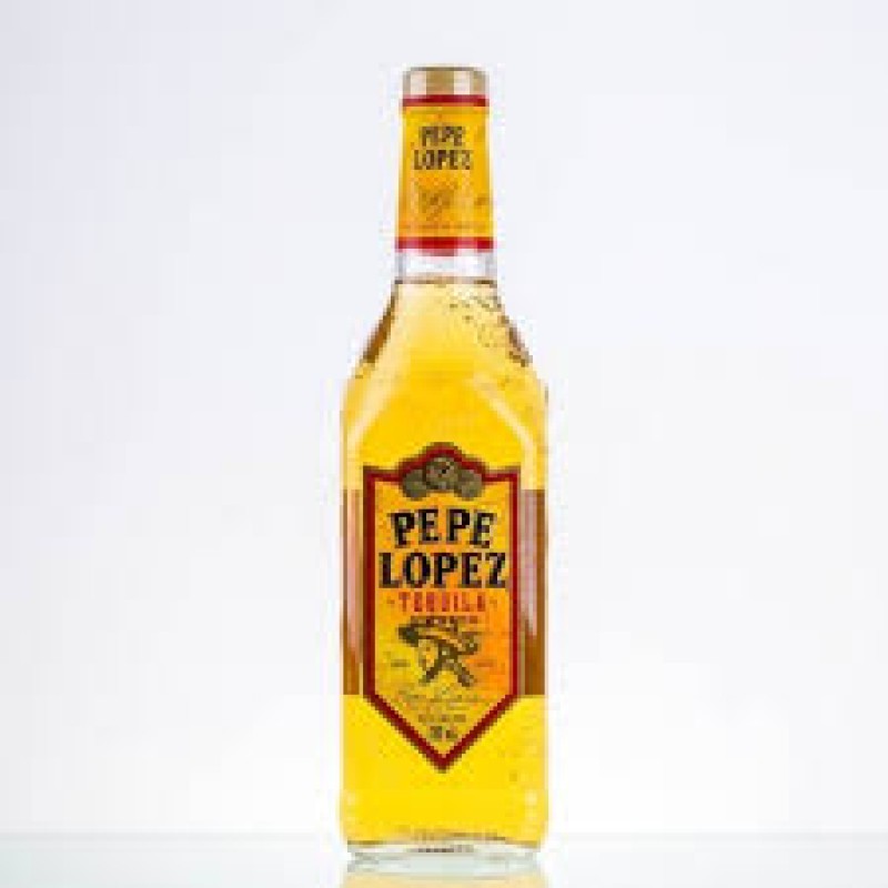 PEPE LOPEZ GOLD TEQUILA 37% 700ML